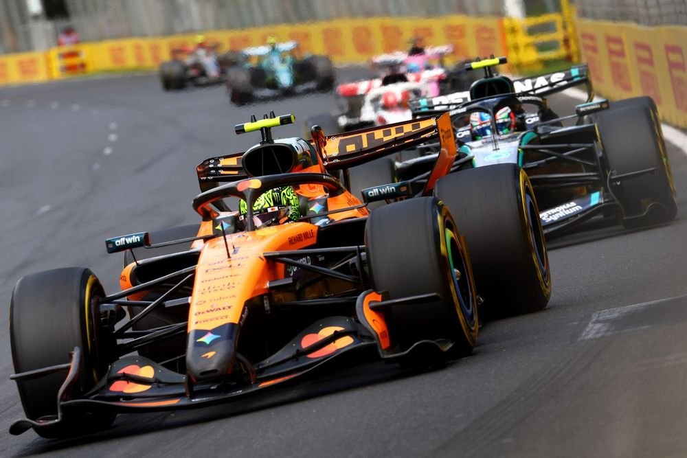 Lando Norris, McLaren, Andrea Kimi Antonelli, Mercedes