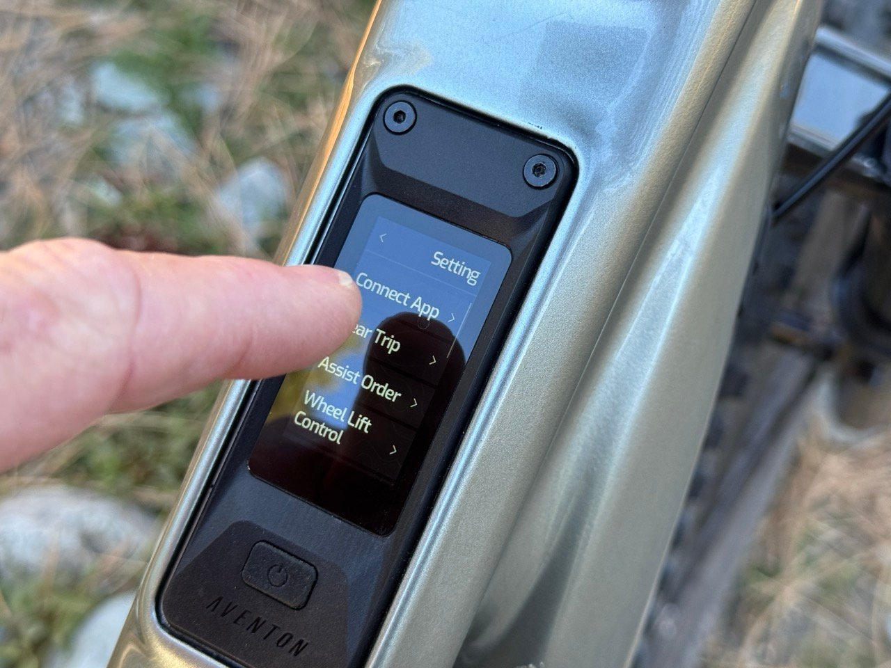 Aventon Current EXP Launch and Review color touch display