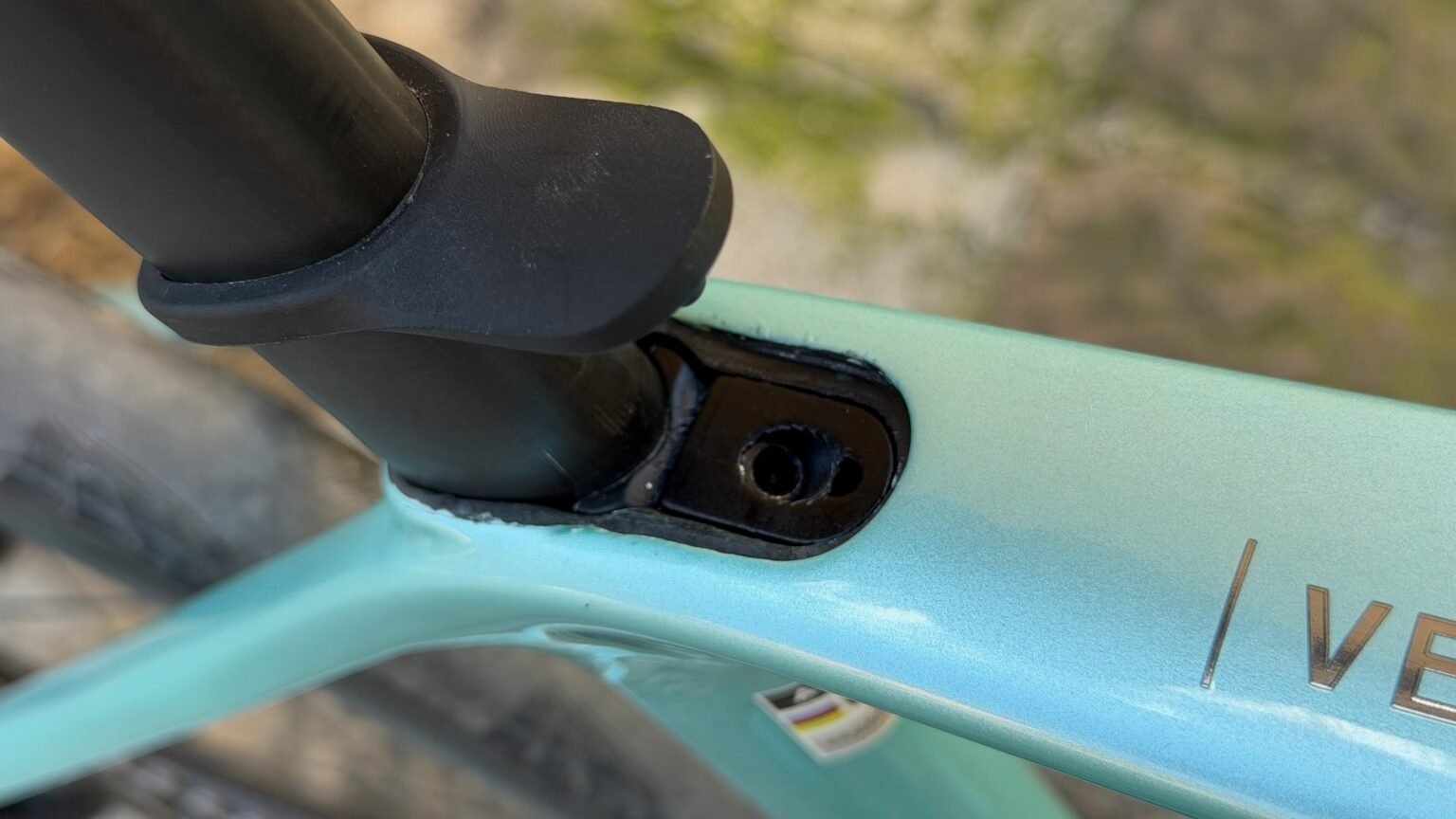 Avona Velum ride review integrated seat post