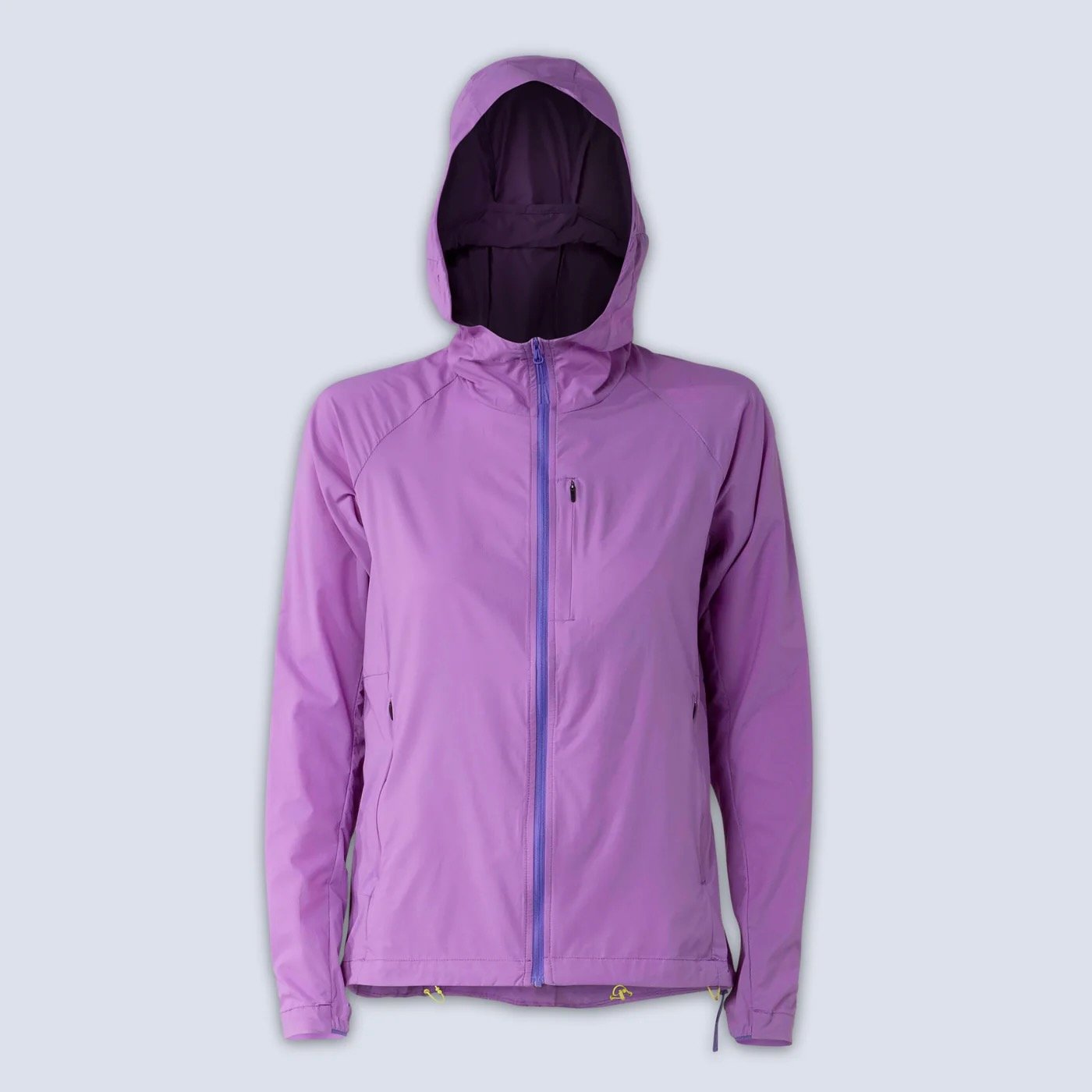 studio image of the wild rye rsutelr jacket in amethyst