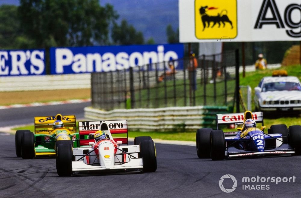 Senna was the best driver in 1993, but didn't have the quickest car to back it up
