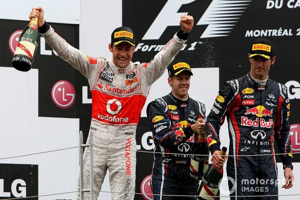 Button dominated team-mate Hamilton in 2011, his Canada victory being that year's highlight
