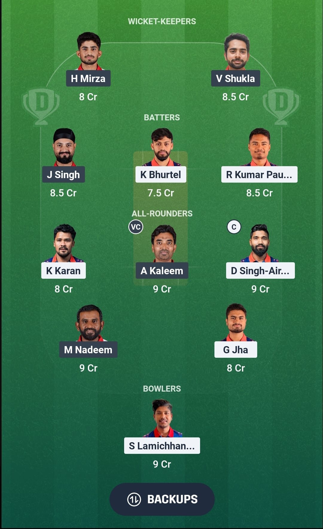 NEP vs OMN Dream11 Prediction Fantasy Cricket Tips Dream11 Team ICC CWC League 2 ODI 2026