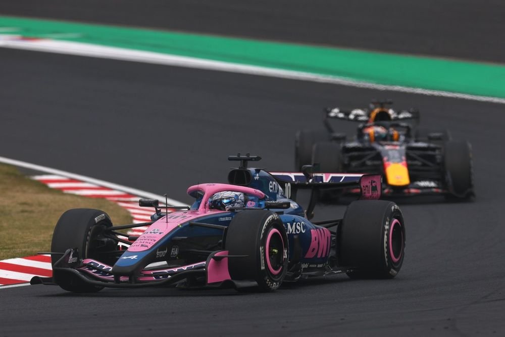 Gasly held off Max Verstappen throughout the Japanese Grand Prix