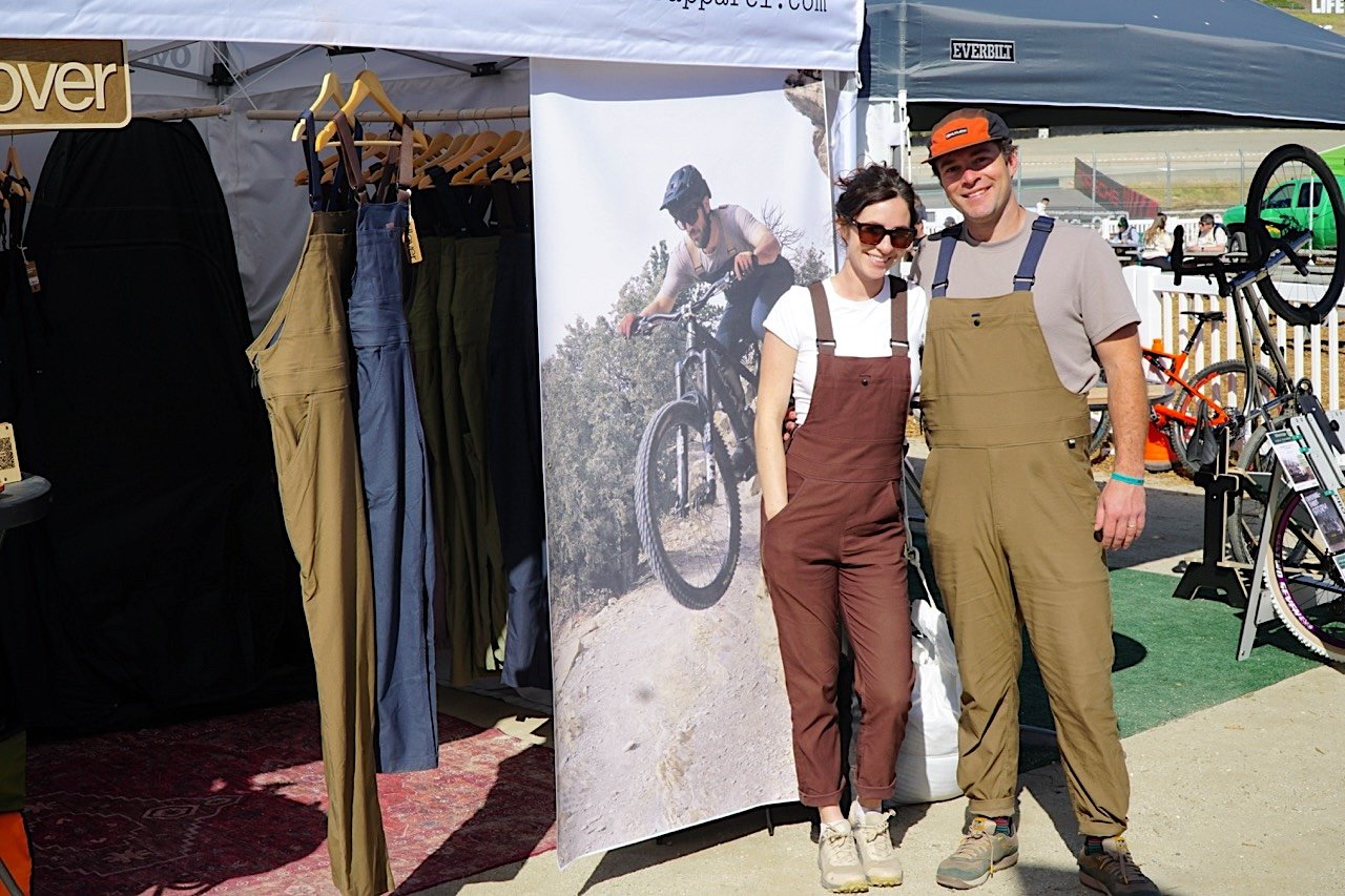 2026 Sea Otter Classic Allover Apparel Overalls 2.0 emma and hubby