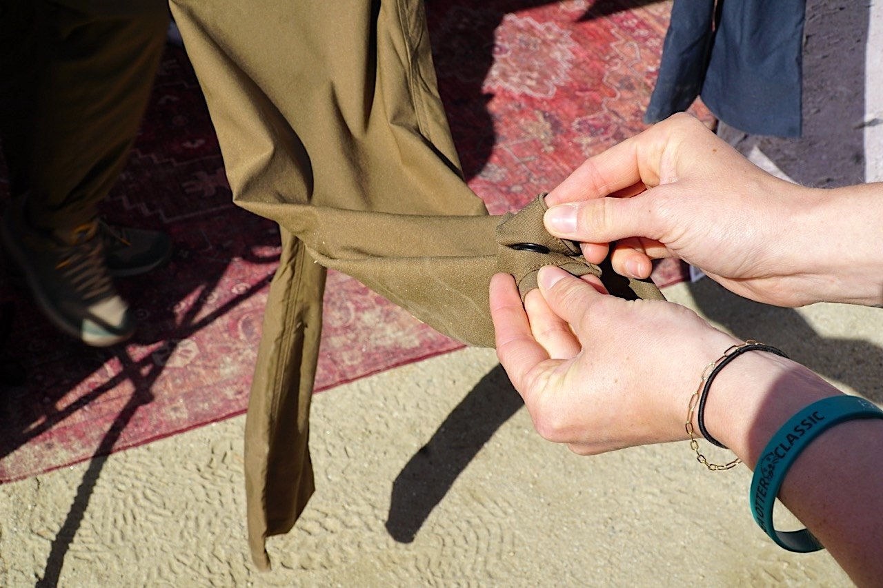 2026 Sea Otter Classic Allover Apparel Overalls 2.0 snapping leg snap