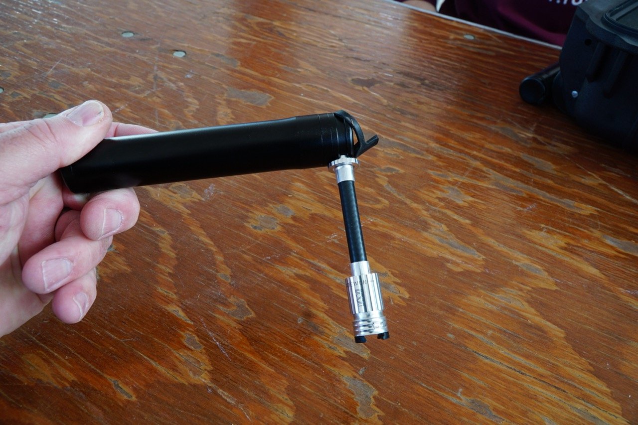 2026 Sea Otter Classic Daysaver pump with hose attached