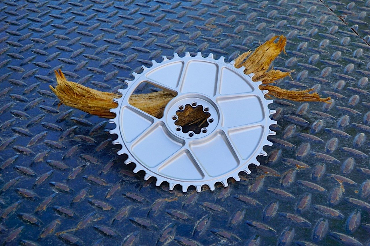 2026 Sea Otter Classic Projekt 1919 Component Launch chainring back
