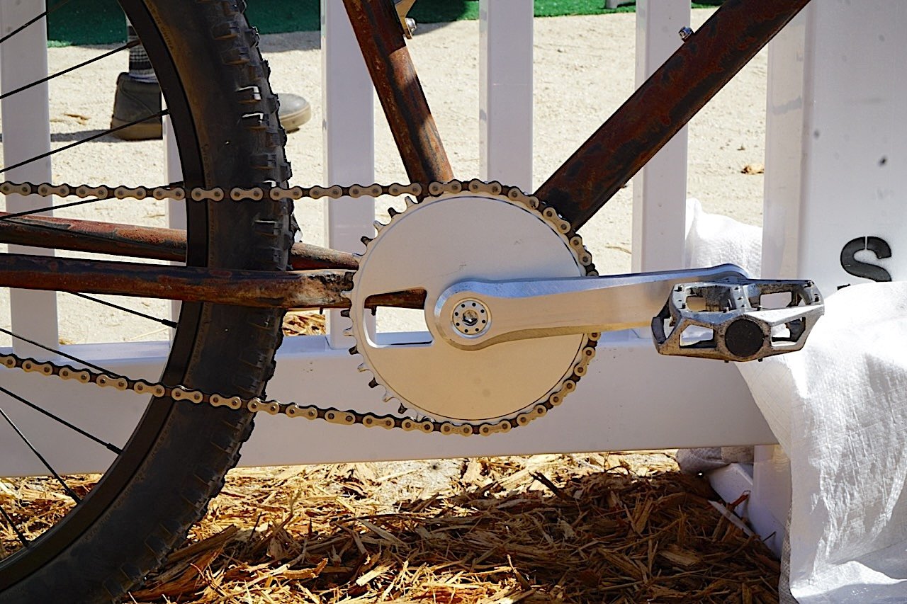 2026 Sea Otter Classic Projekt 1919 Component Launch cranks and chainring