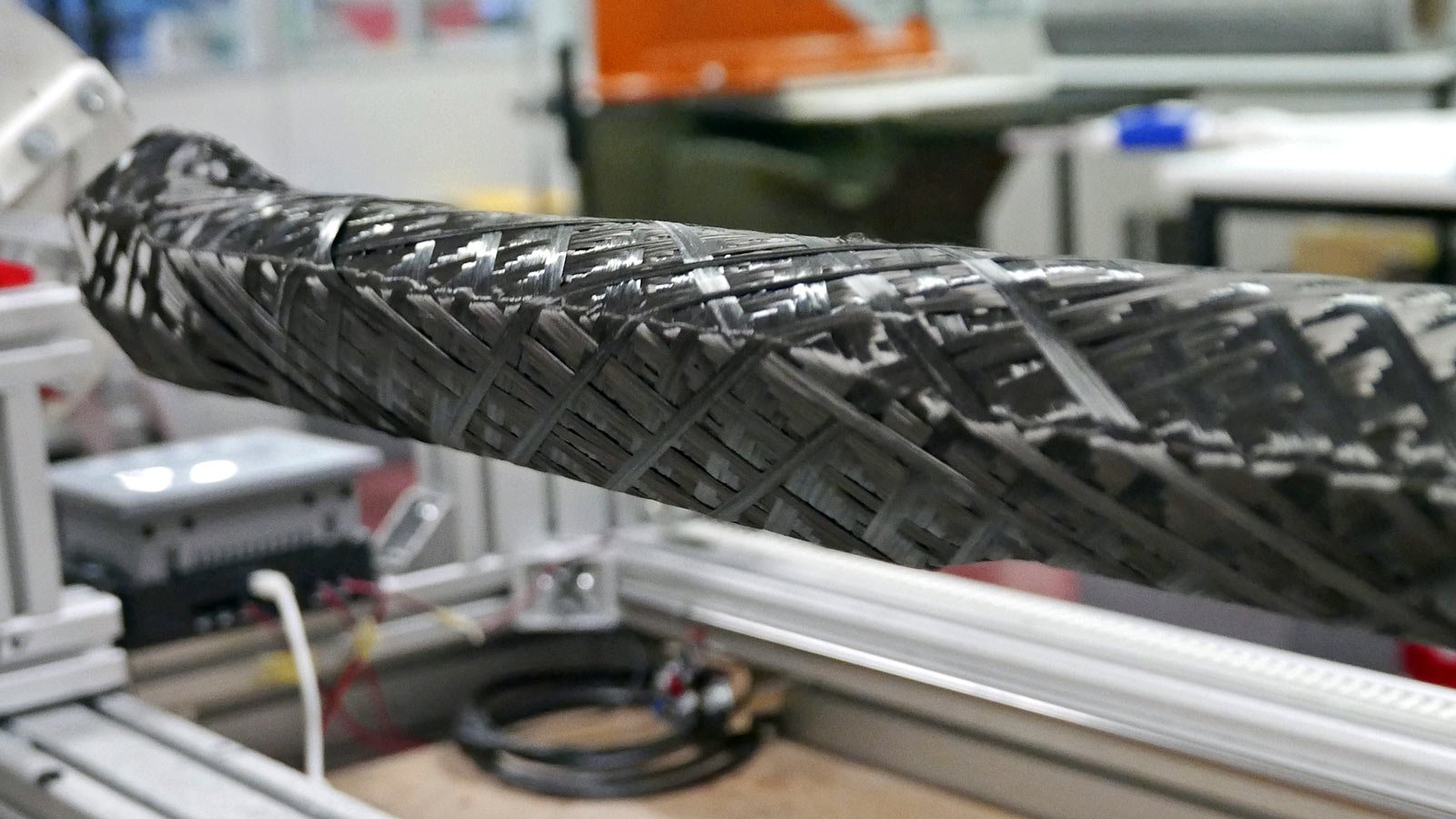 3T Exploro RaceMax Italia XXX made-in-Italy gravel bike with new raw carbon weave finish, filament-wound fibers