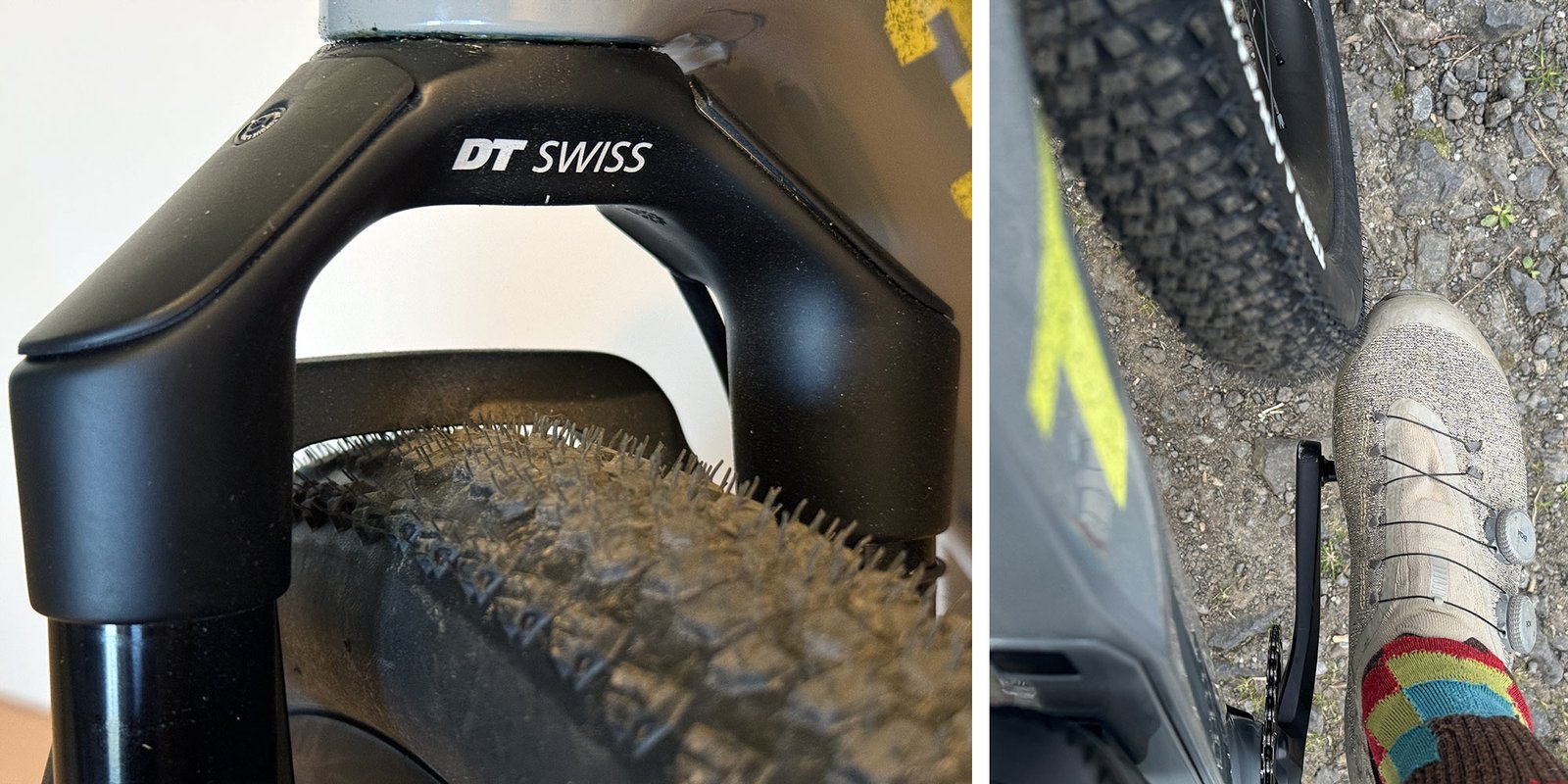 3T Ultra² Italia affordable adventure-ready gravel bike, frok clearance issue and toe overlap with oversized 55mm tire