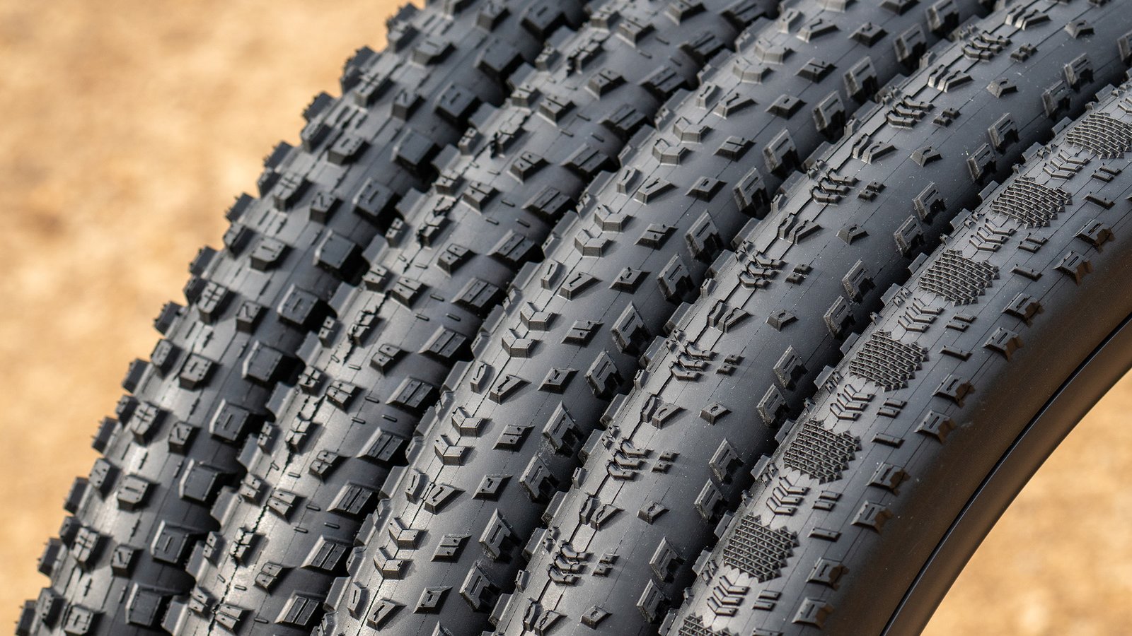 complete 2026 Maxxis 32" tire range, up close