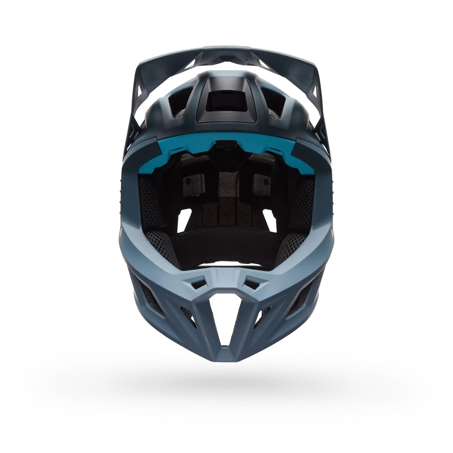 studio image of the Bell full air mips helmet from the front