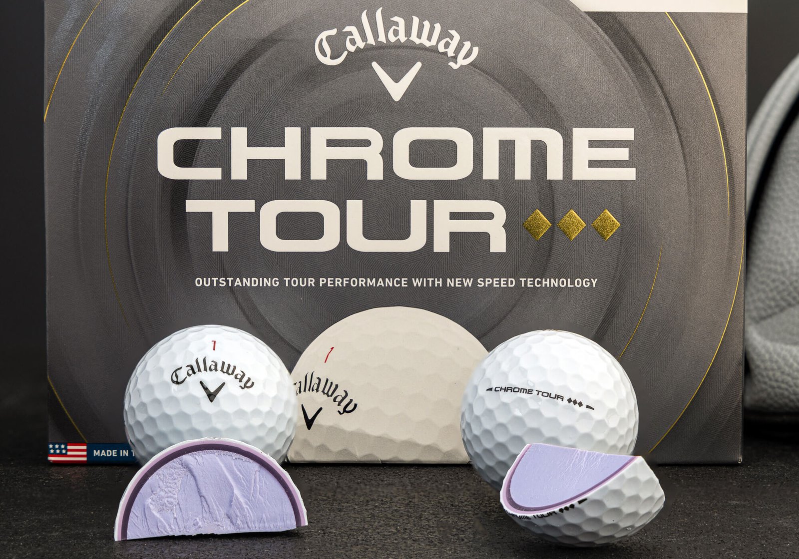 Callaway Chrome Tour Triple Diamond including cutaways.