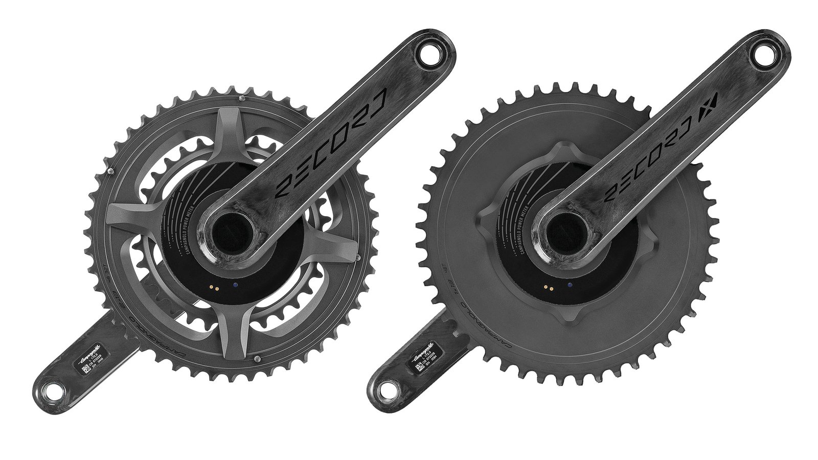 new carbon Campagnolo Record 13 wireless 1x & 2x power meter cranksets