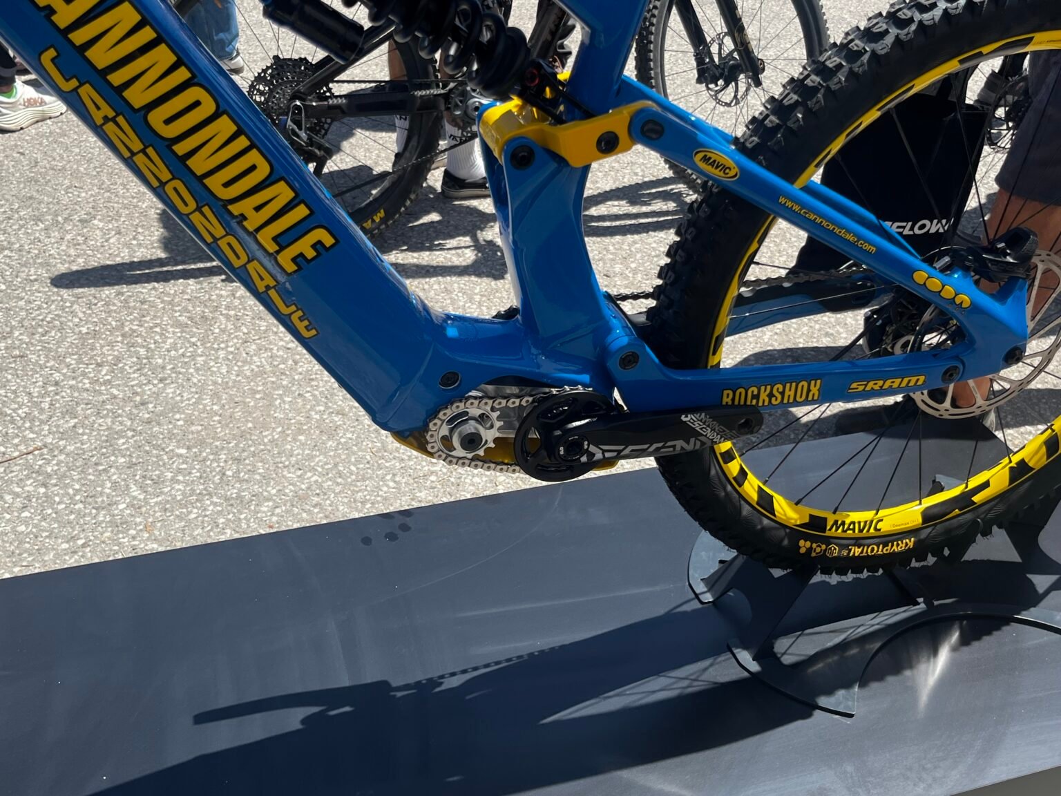 a nod to the Cannondale fulcrum