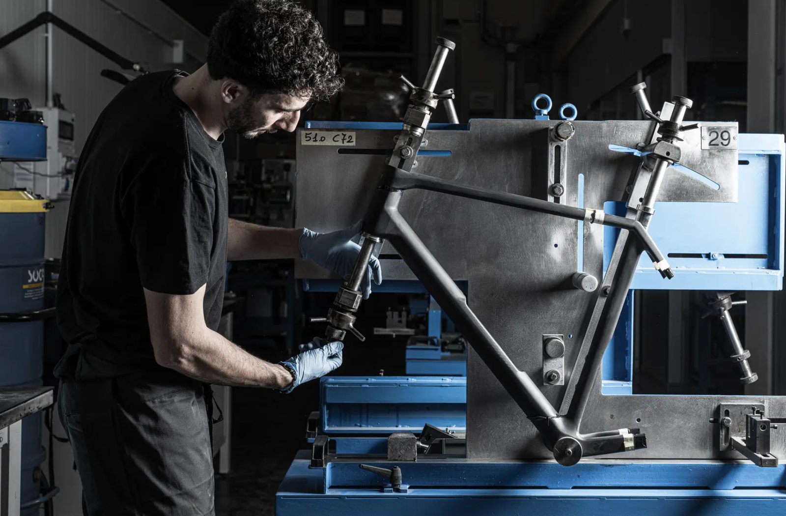 Colnago C72 construction