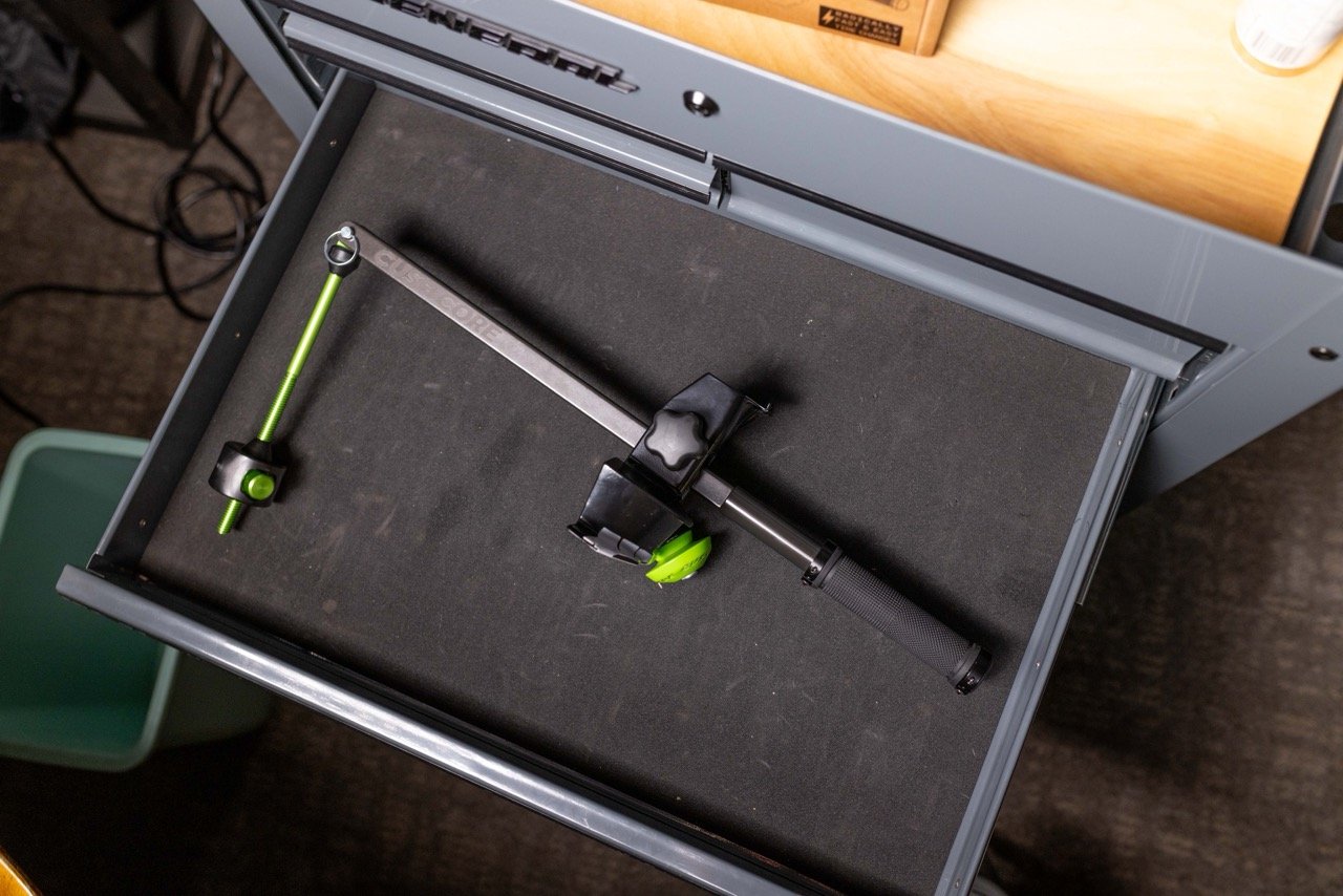 CushCore Rotary Tire Tool in chest