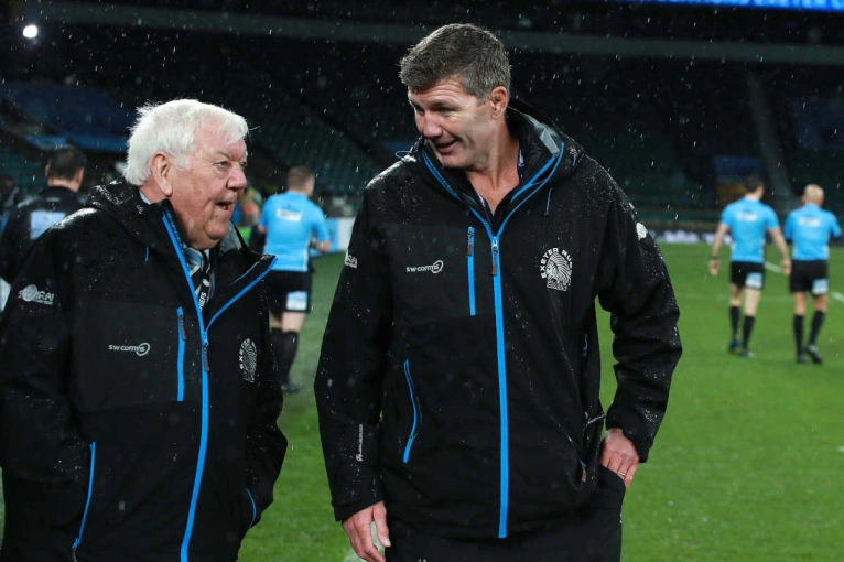 Tony Rowe and Rob Baxter