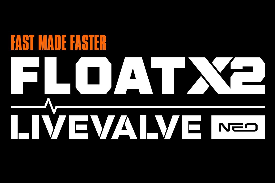a banner that says Fox Float X2 Live Valve Neo, Fast made faster.
