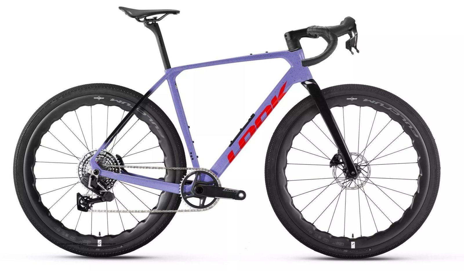G85 Cezal GRX Purple Neon Orange SRAM FORCE-A1