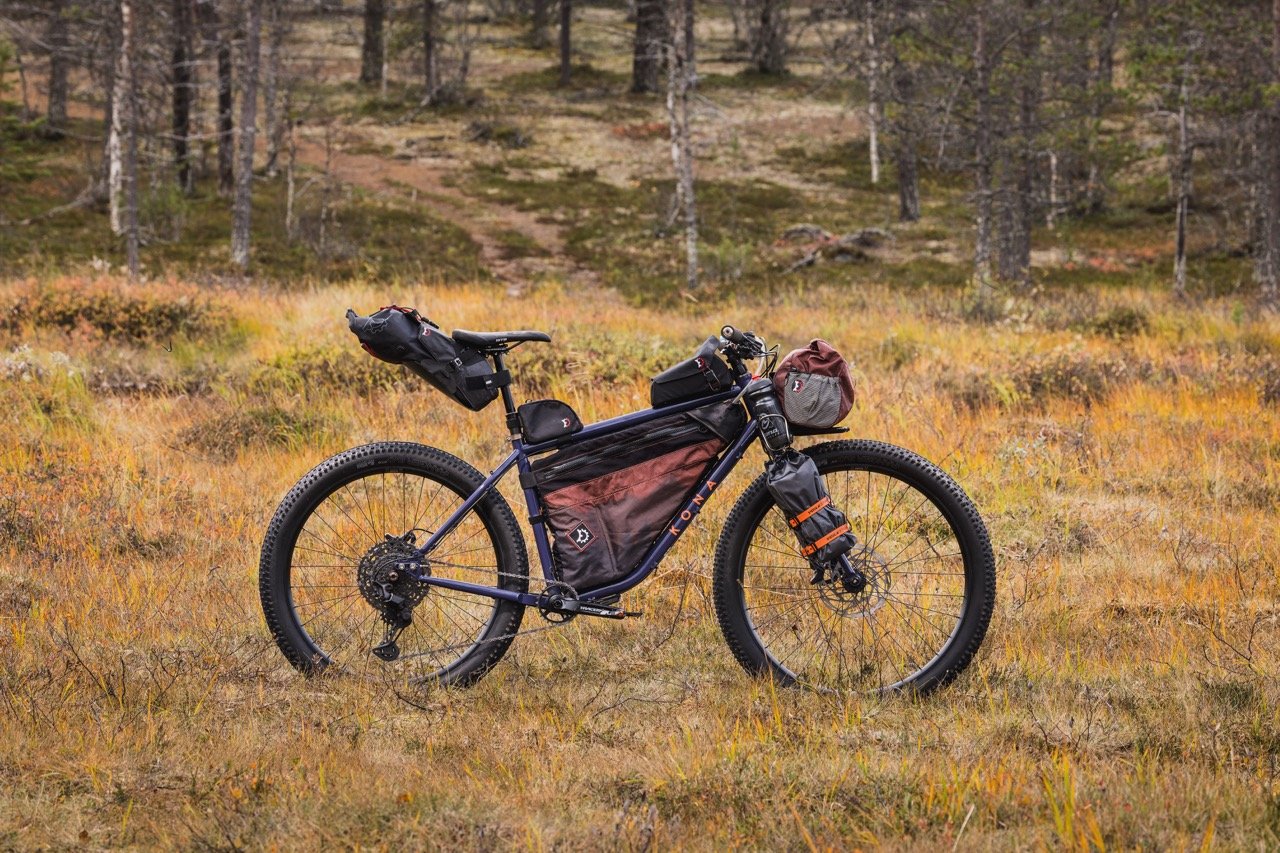 Kona Bikes Unity Bikepacking Rig loaded