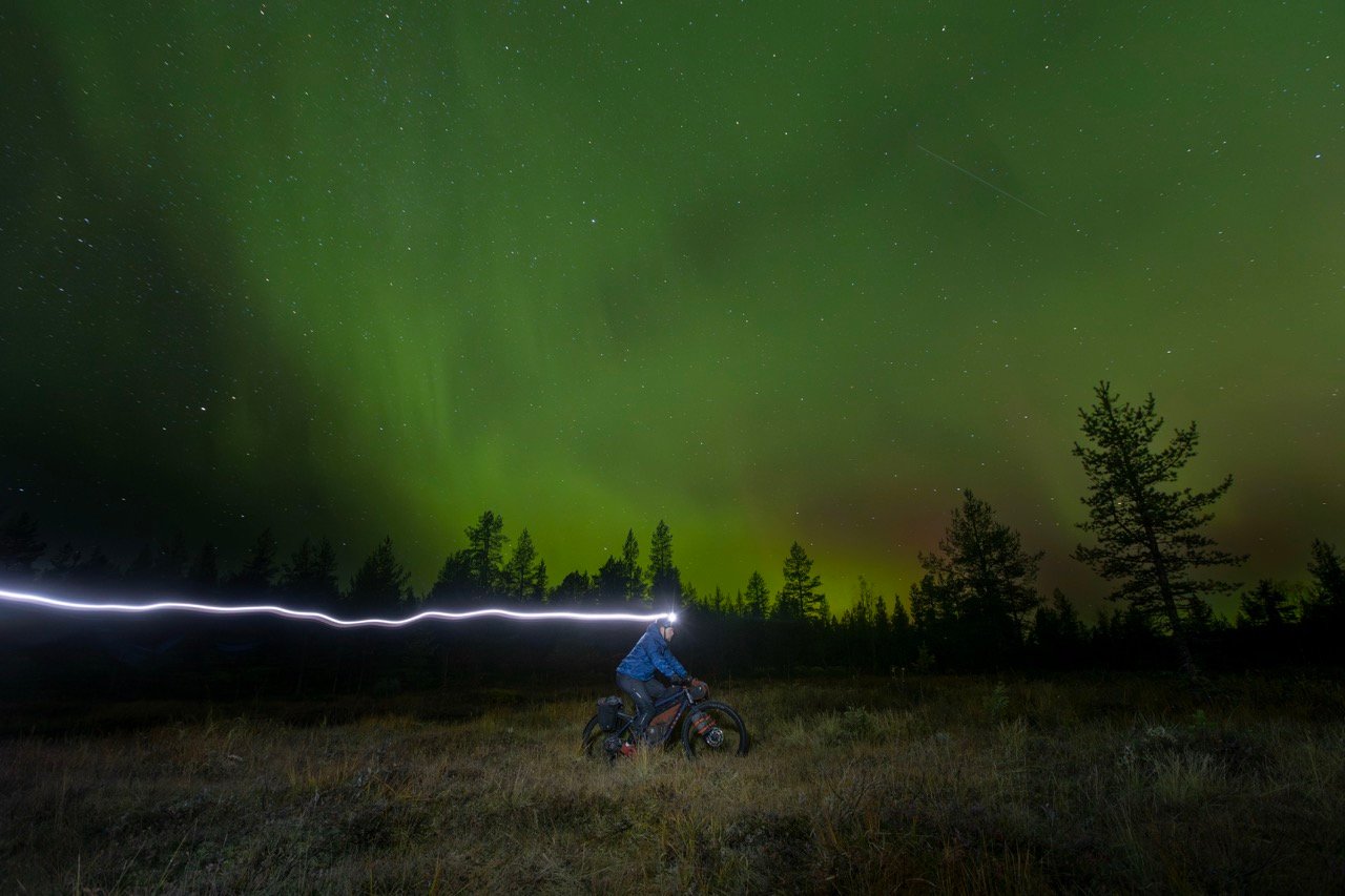 Kona Bikes Unity Bikepacking Rig tailing light
