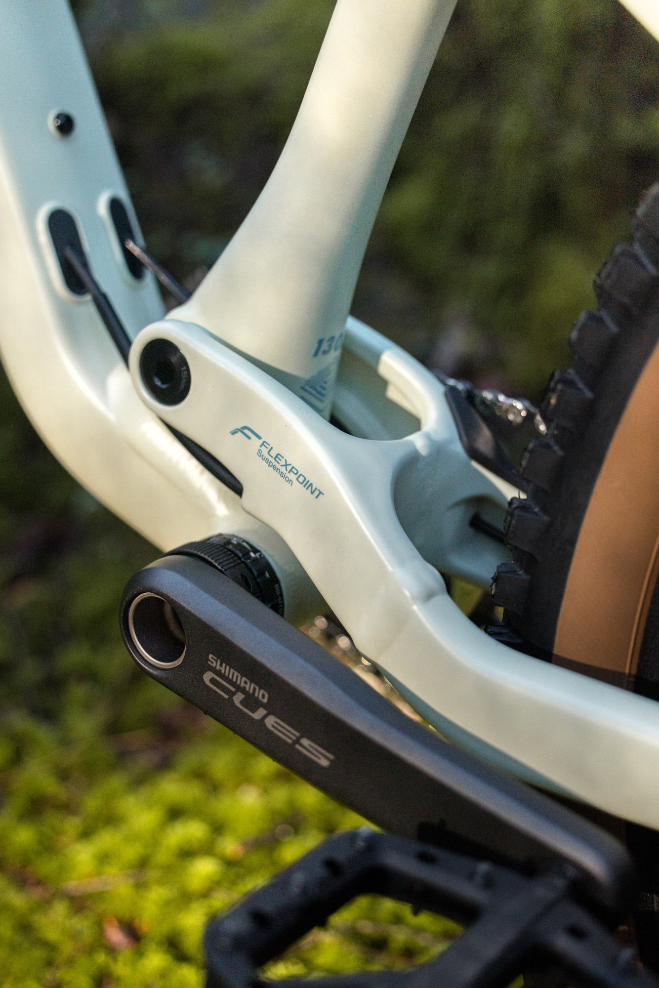 Despite a new suspension layout, Liv still uses the FlexPoint system