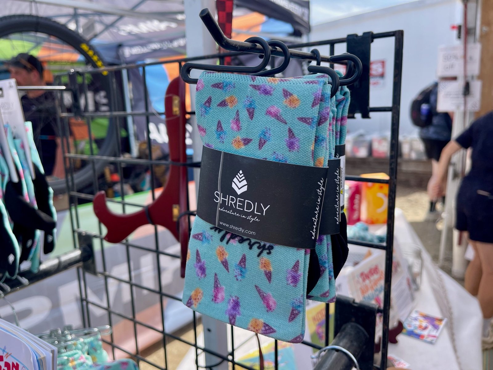 Marley Blonsky New Book socks