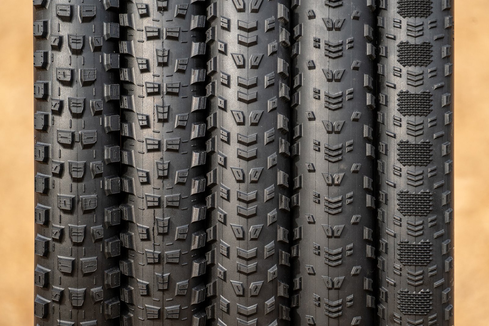 2026 Maxxis 32" tire range now includes 5 different treads, from Gravel to XC to Trail, tread details