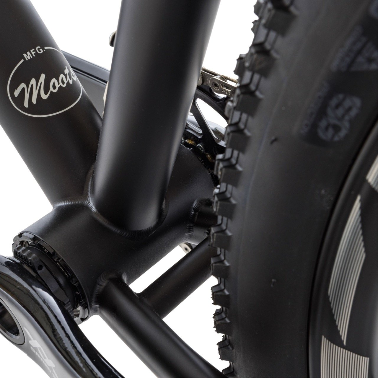 Moots Cycles 45th Anniversary Special Edition Finish bb