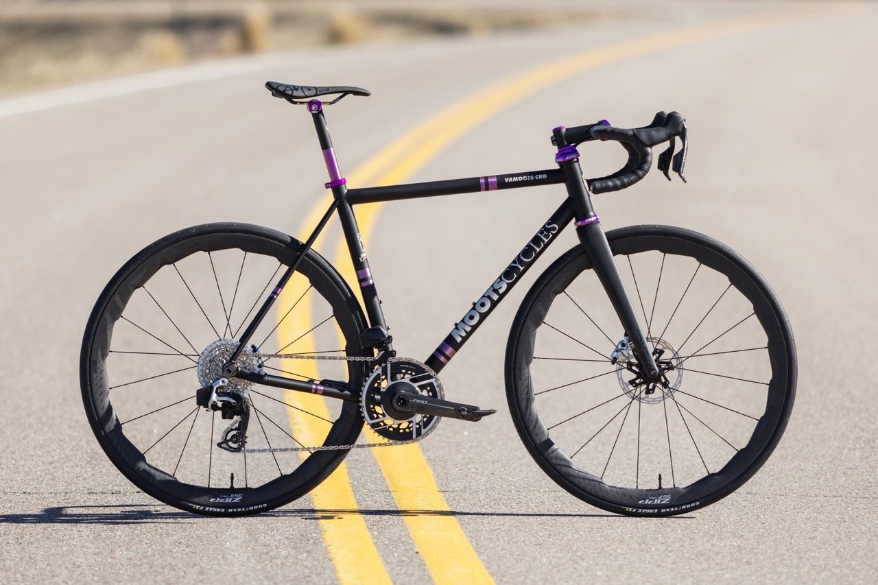 Moots Cycles 45th Anniversary Special Edition Finish road