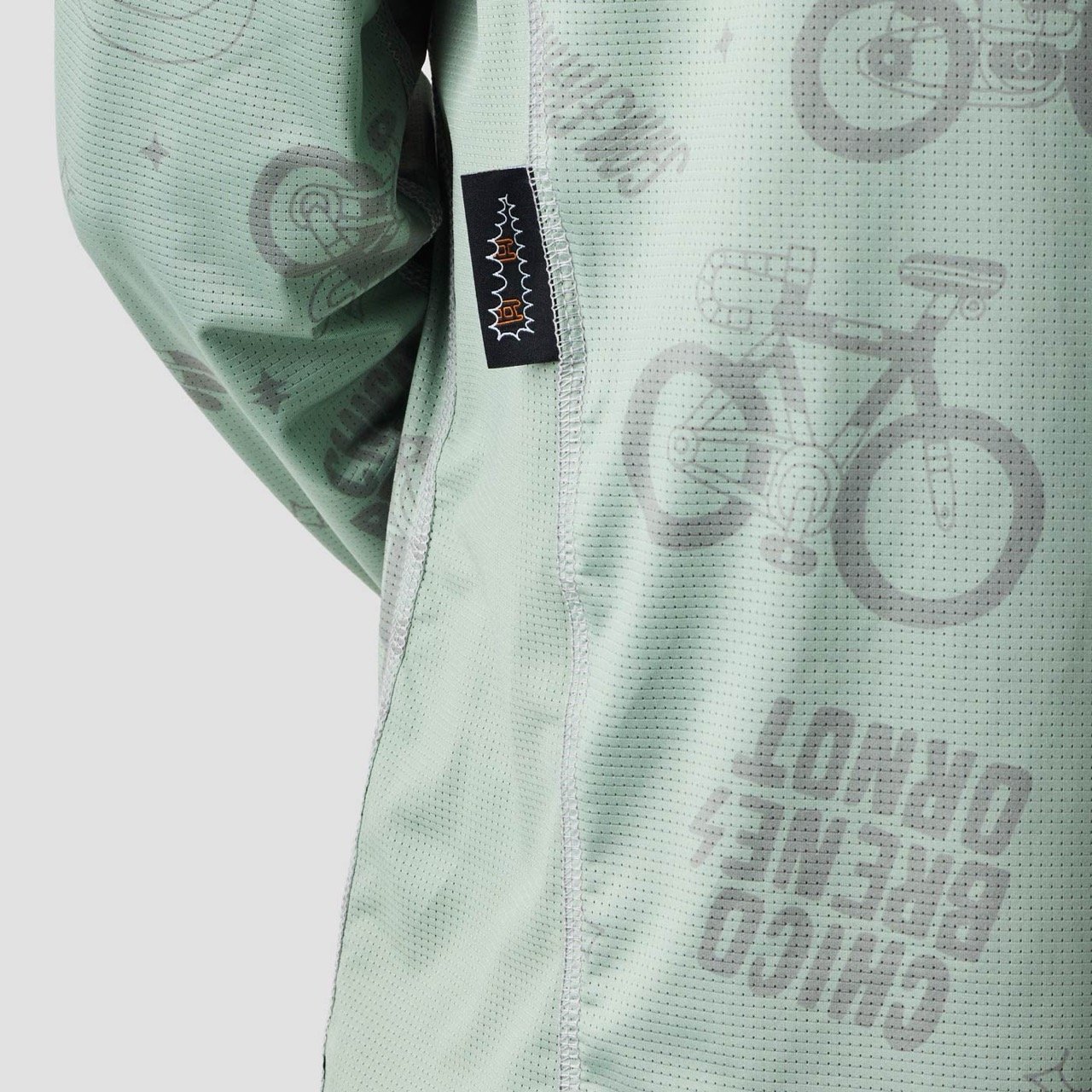 Ornot The City Collection Collab trail shirt details