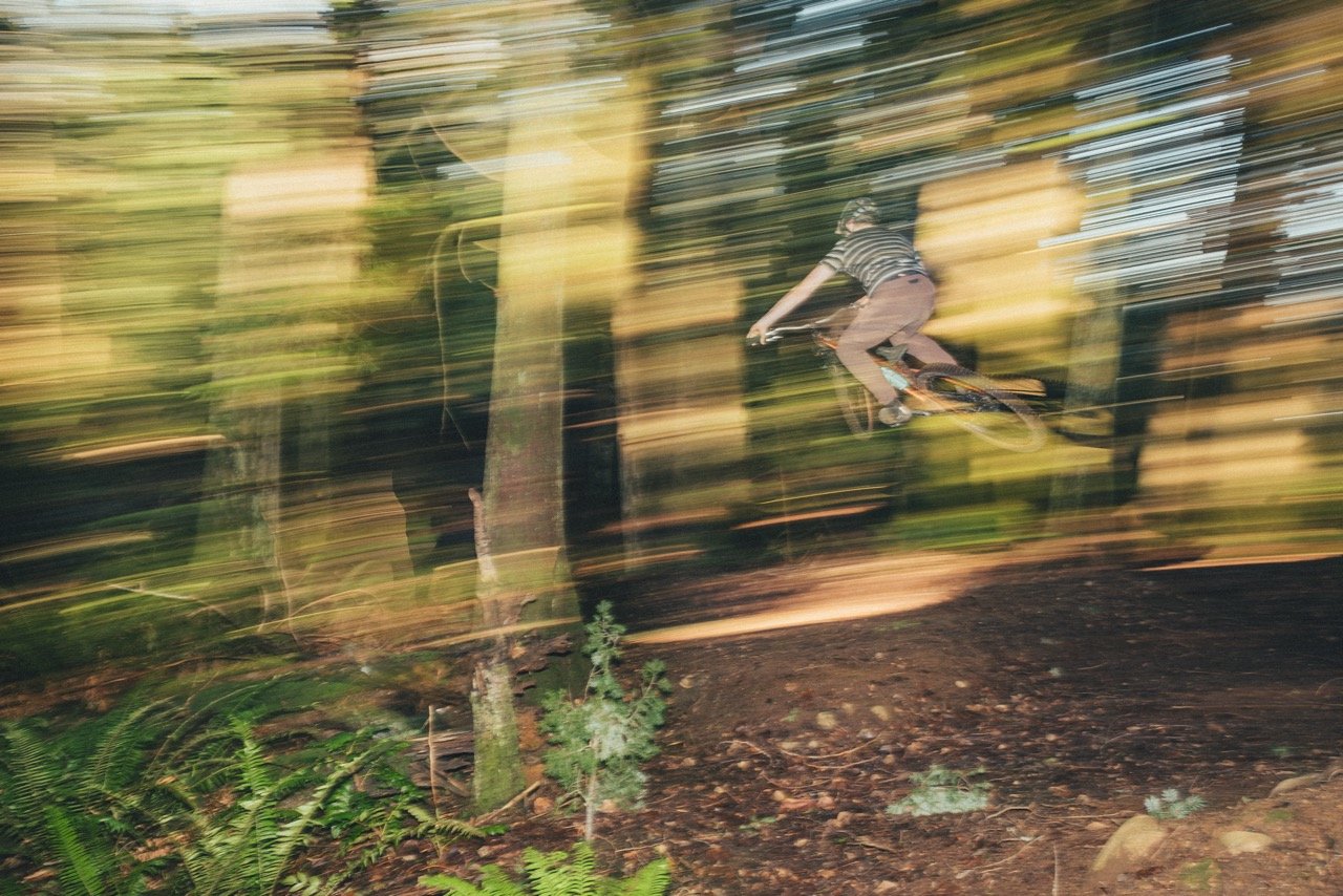 Otso Cycles Hoot Steel Hardtail blurry