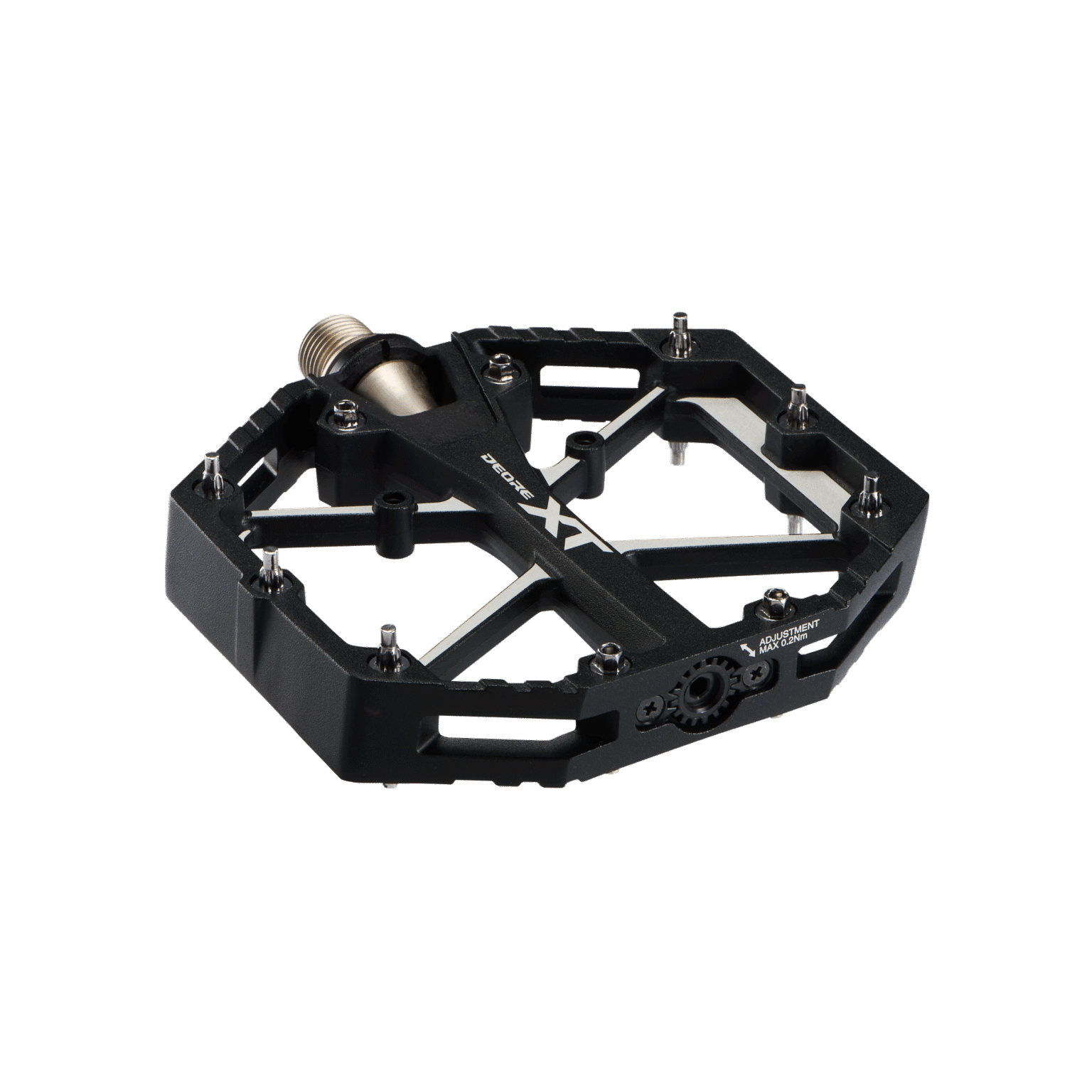 New Shimano XT flat pedals