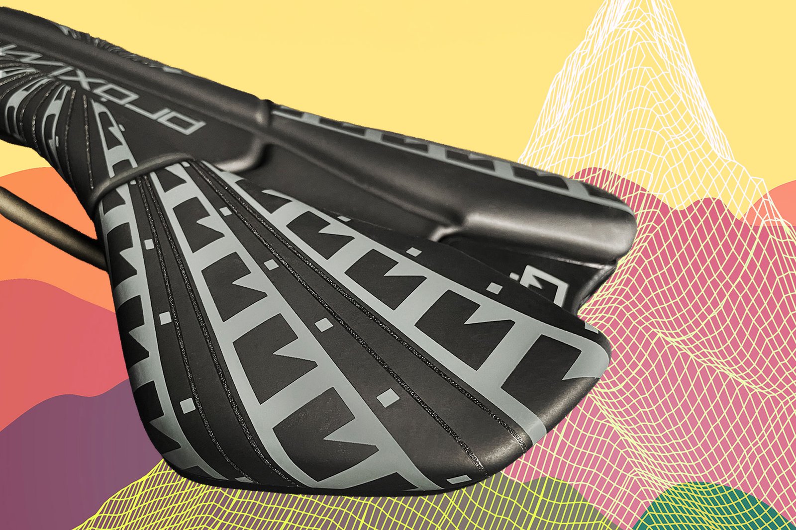 Prologo Proxim W460 updated gravity mountain bike eMTB saddle, Slide Control rear detail