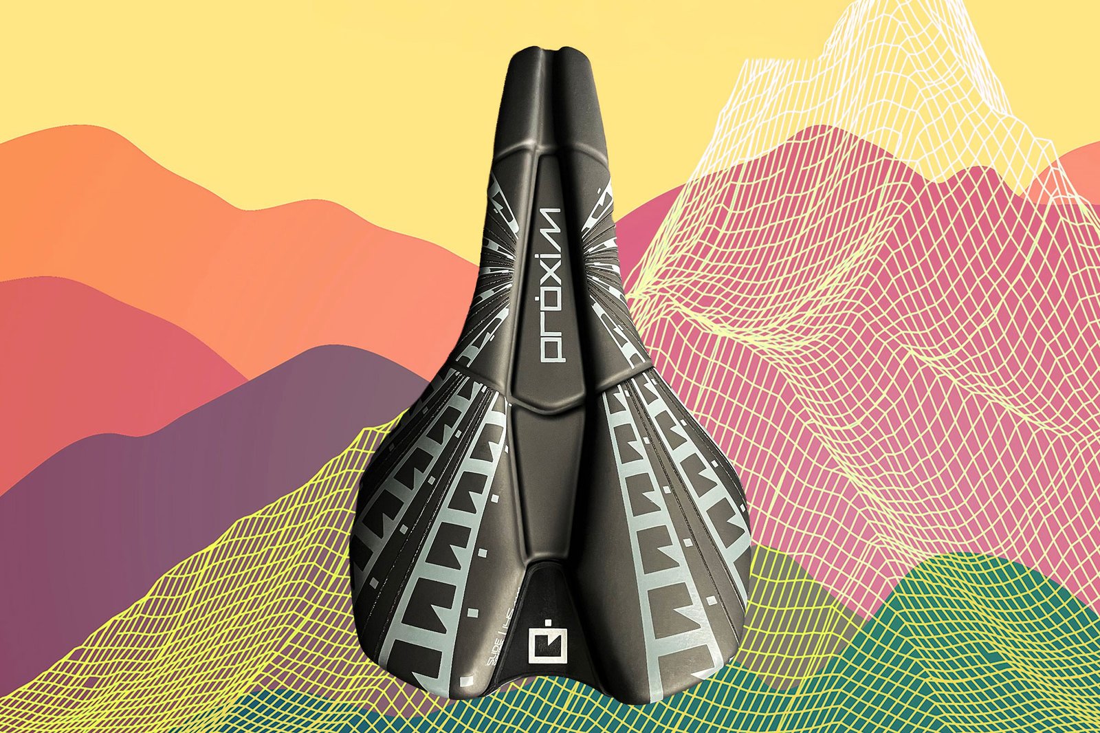 Prologo Proxim W460 updated gravity mountain bike eMTB saddle, top