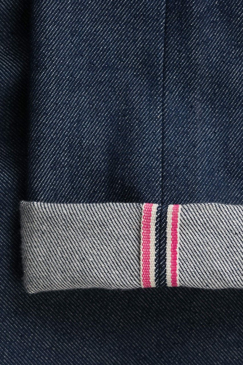 Rapha x Huit Denim Co Collaoration pink