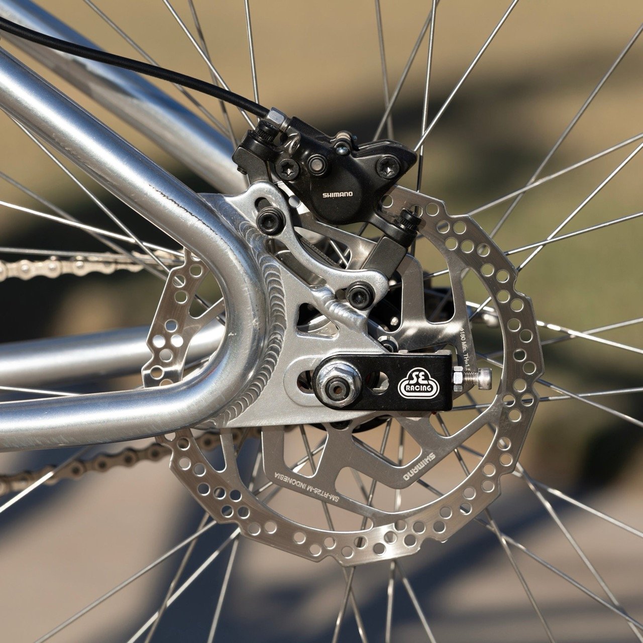 SE Bikes Colossal Ripper 32 rear rotor