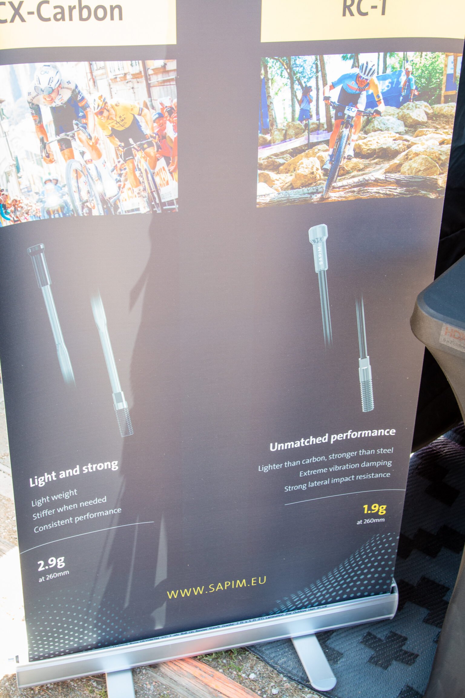 Sapim composite spokes