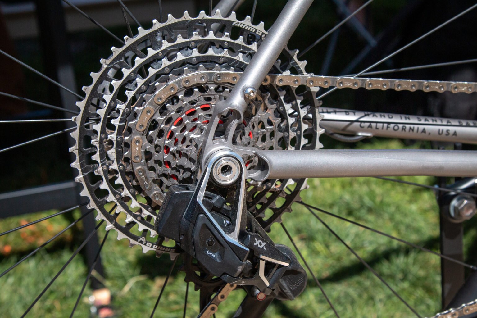 Stinner 32" gravel bike titanium