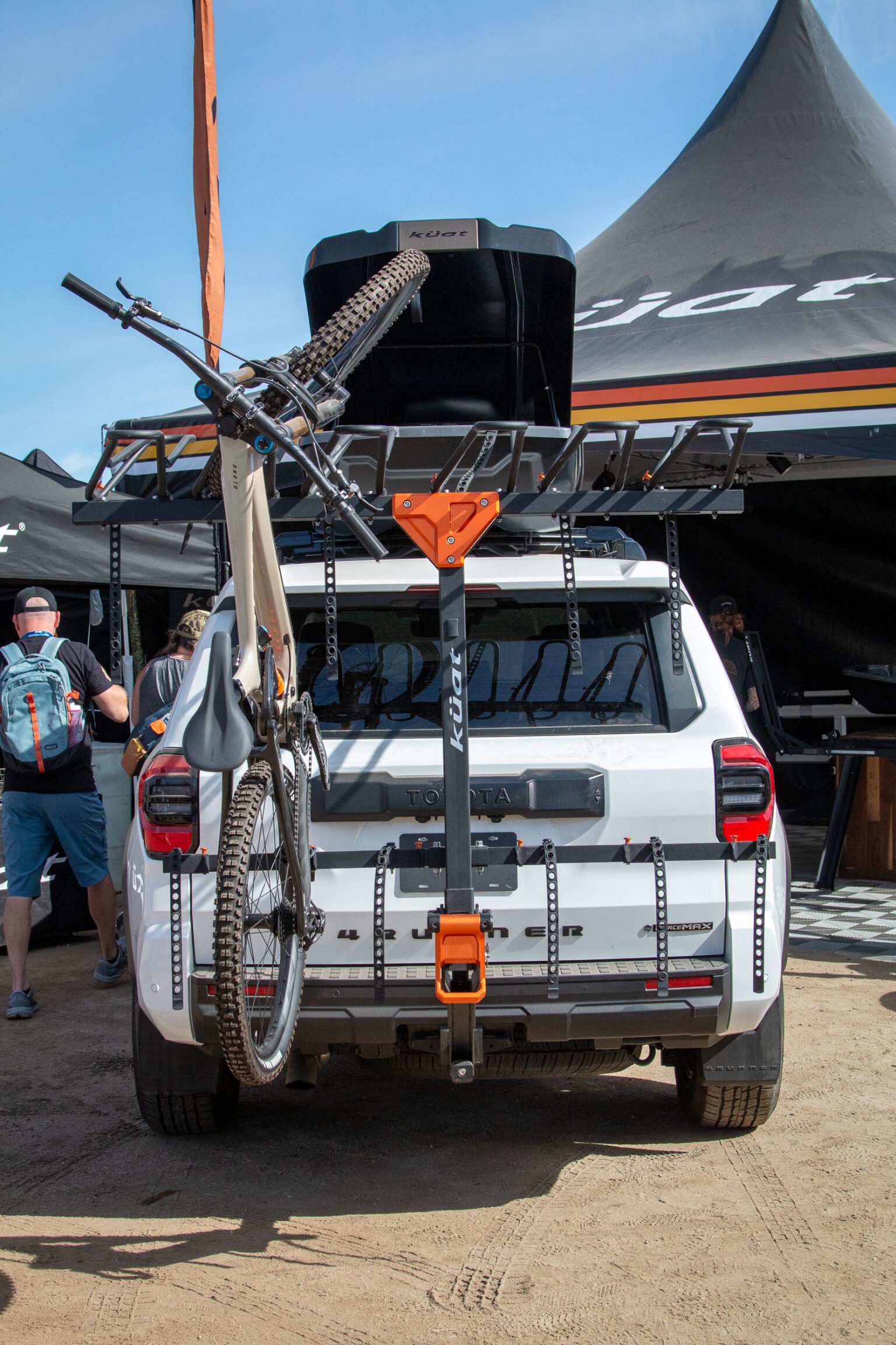 Kuat Drop In vertical bike rack concept