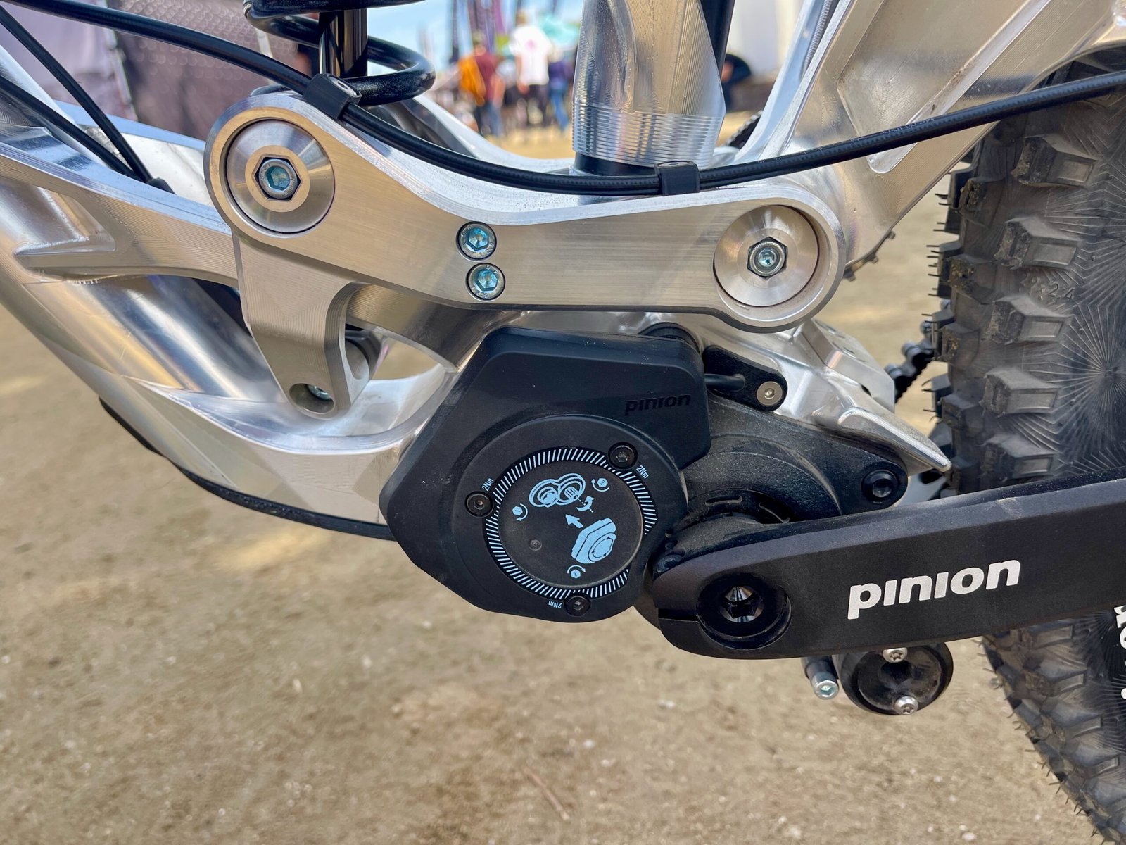 ShredLine Bicycle Co Eden Pinion bike drive side