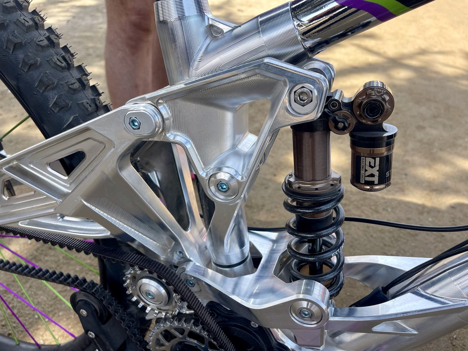 ShredLine Bicycle Co Eden Pinion bike shock