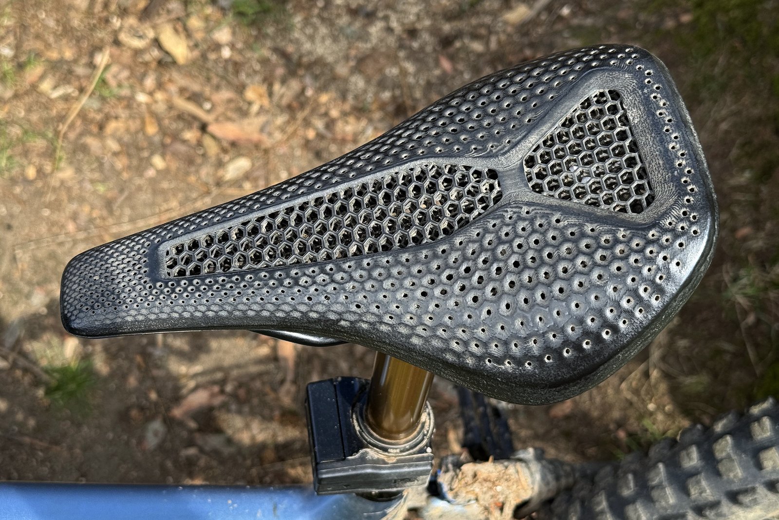 Specialized Power EVO Pro Mirror comfortable 3D-printed ergonomic bike saddle, top