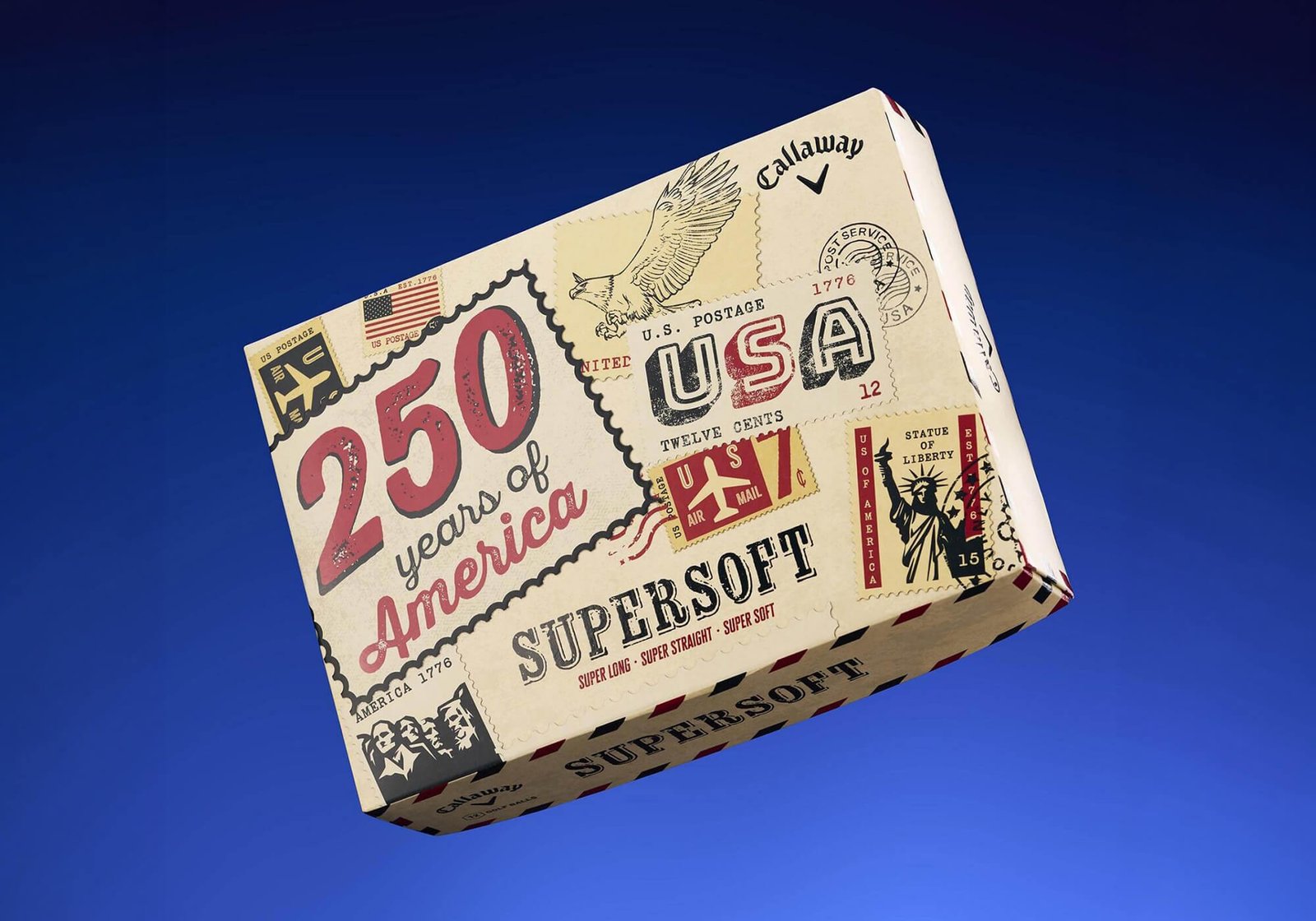 Callaway Supersoft USA 250 packaging