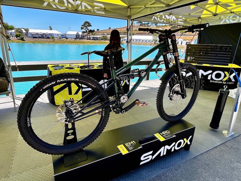 Very cool Starling DH bike at Sea Otter
