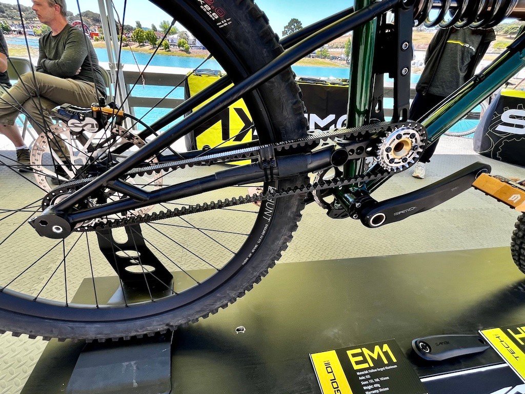 Very cool Starling DH bike at Sea Otter