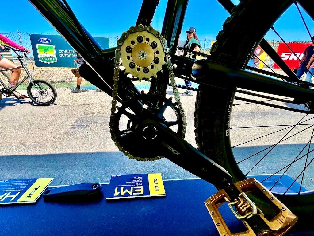 Very cool Starling DH bike at Sea Otter