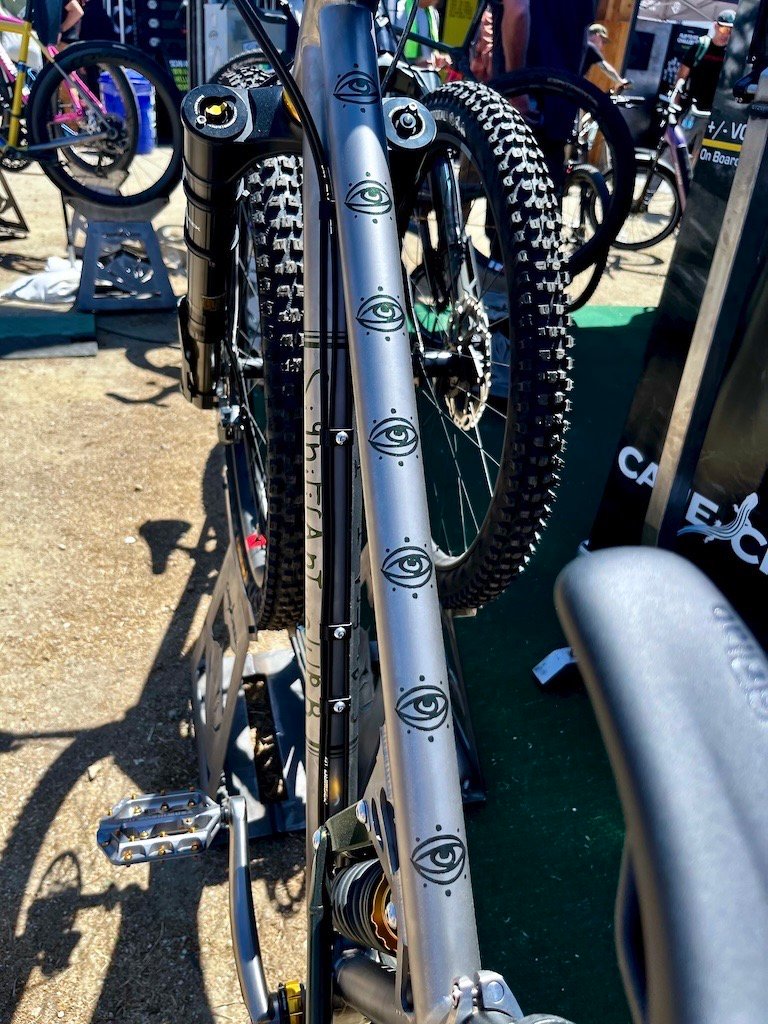 Frames from Significant Other built up with Cane Creek Components at Sea Otter